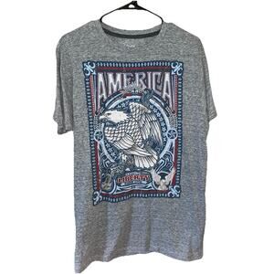 Spirit Of America Men’s Americana Tshirt Sz Medium 38/40